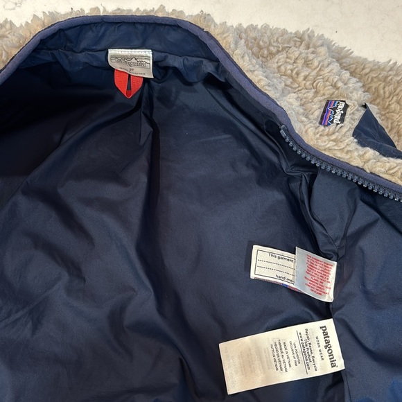 Patagonia Baby Retro-X® Fleece Jacket - 2T excellent condition Sherpa Jacket - Picture 9 of 10